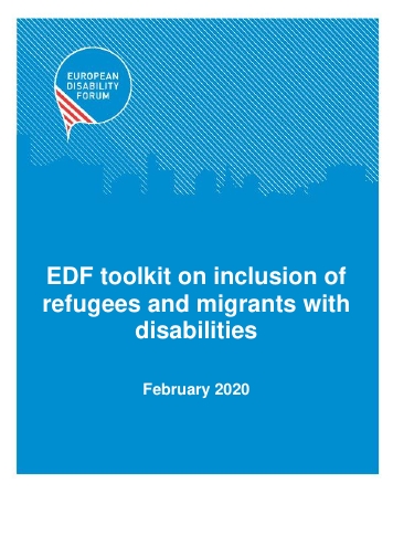 A Free Toolkit on Inclusion of Refugees with Disabilities